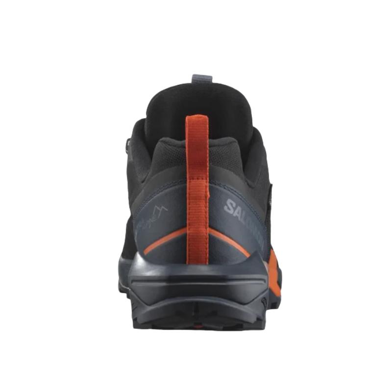 SALOMON X Ultra Alpine GORE-TEX Blue Nights Black Men Sneakers Red-Orange L47686200