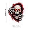 Portableb American Skull Car Stickers Scary Truck Window Skull Head Decal Skeleton Head Decals Motorcycle Helmet Decal