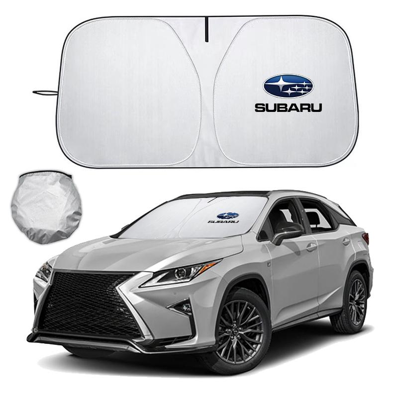 Car Windshield Sun Shade Visor UV Protection Shield For Subaru XV STI Impreza Forester Tribeca BRZ WRX Ascent Levorg Accessories wue5