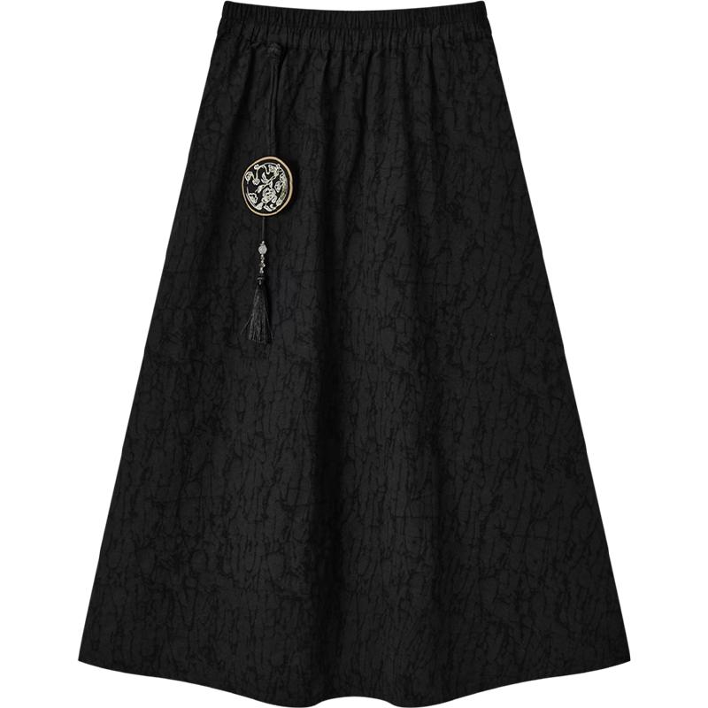 EICHITOO Suzhou Embroidery A-Line Skirt M