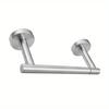 Toilet Paper Holder Pivoting Tissue Roll Holder, Stainless Steel Toilet Paper Organizer Rotating Round Toilet Paper Hanger