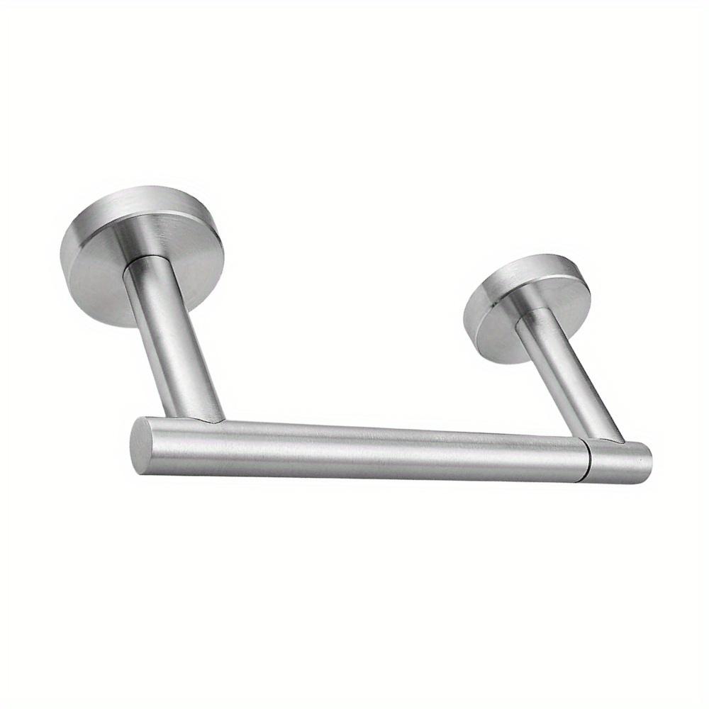 Toilet Paper Holder Pivoting Tissue Roll Holder, Stainless Steel Toilet Paper Organizer Rotating Round Toilet Paper Hanger