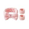 2024 Women's Absorbent Face Washing Set: Anti-Wet Hair & Wrist Headbands