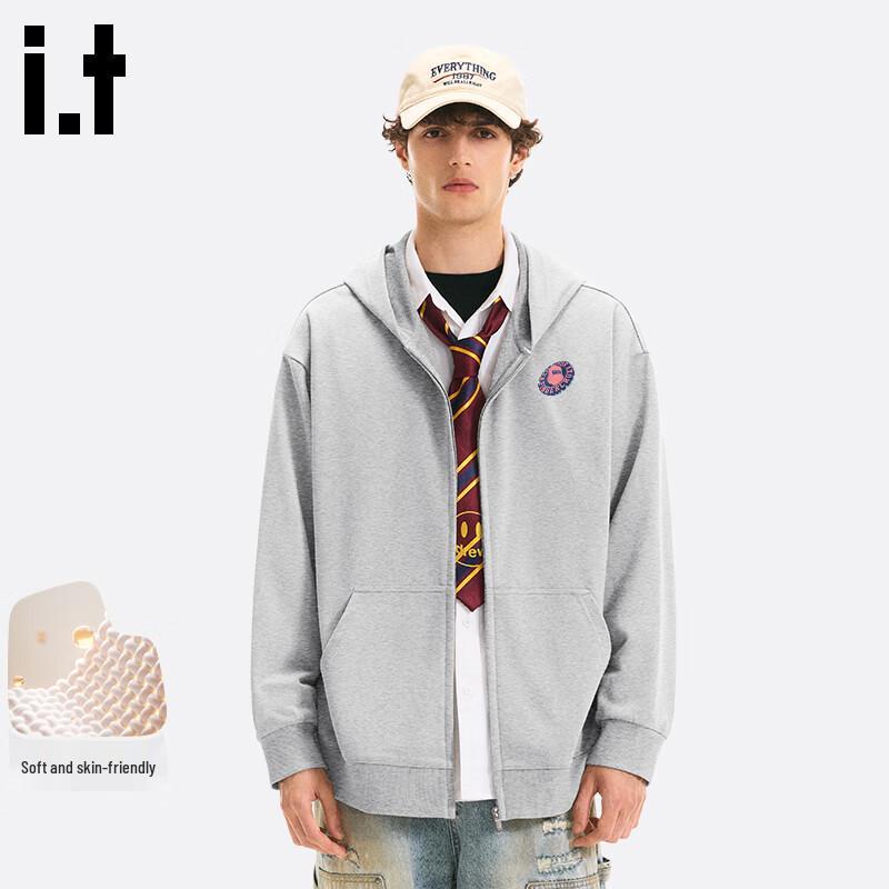Fingercroxx Men's Loose Fit Hooded Cardigan