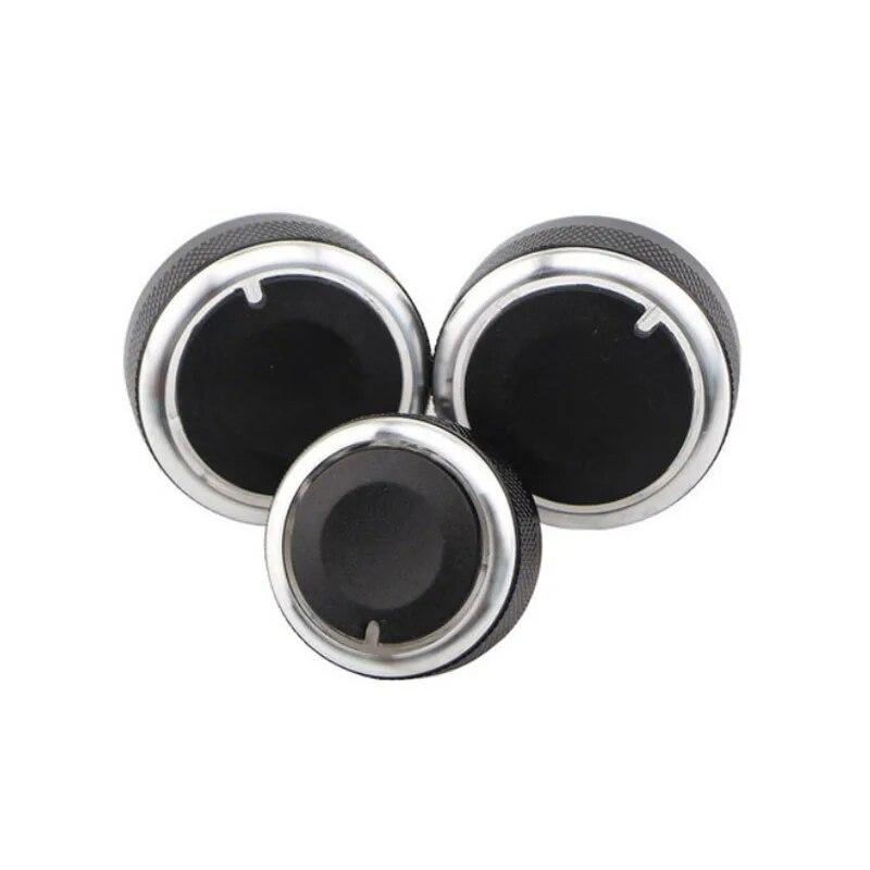 My Cood Car Car Styling 3pcs Air Conditioning Heat Control Switch Knob AC Knob for Nissan Tiida NV200 Livina Geniss Accessories