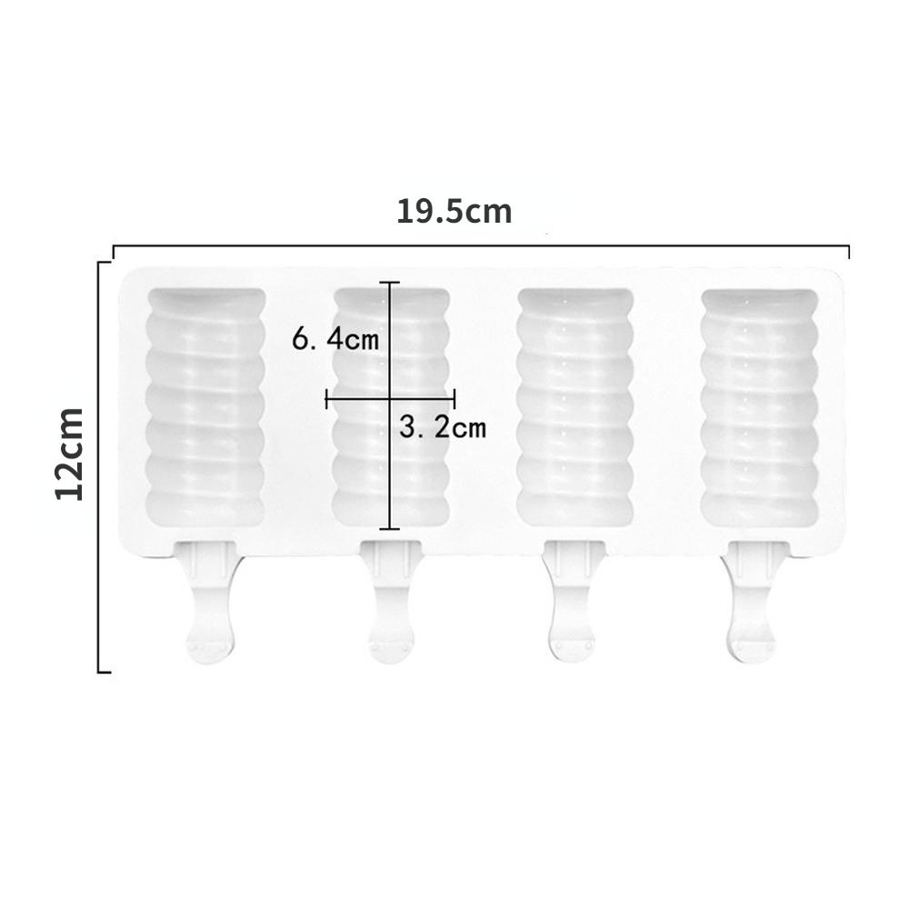 

Силиконовая форма для мороженого, летняя форма для мороженого, чайник для фруктового сока, морозильная камера, лоток для льда, форма для мороженого, инструменты для торта candied haws белый