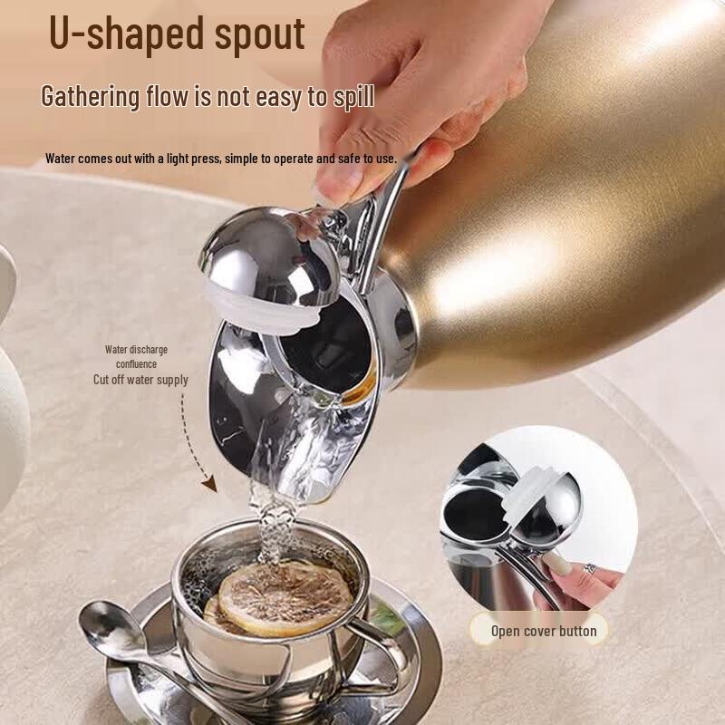 MAXCOOK Stainless Steel Vacuum Kettle