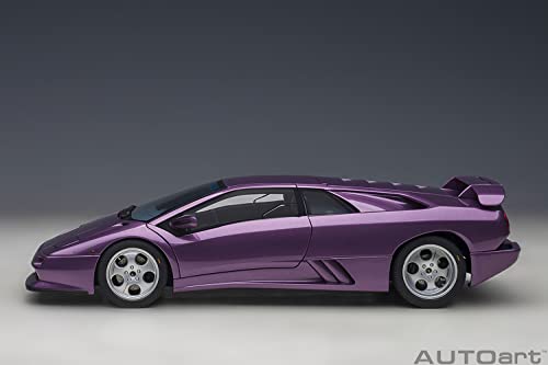 AUTOart 1/18 Scale Lamborghini Diablo SE30 VIOLA SE30/Metallic Purple Finished Product, One Size, 79158