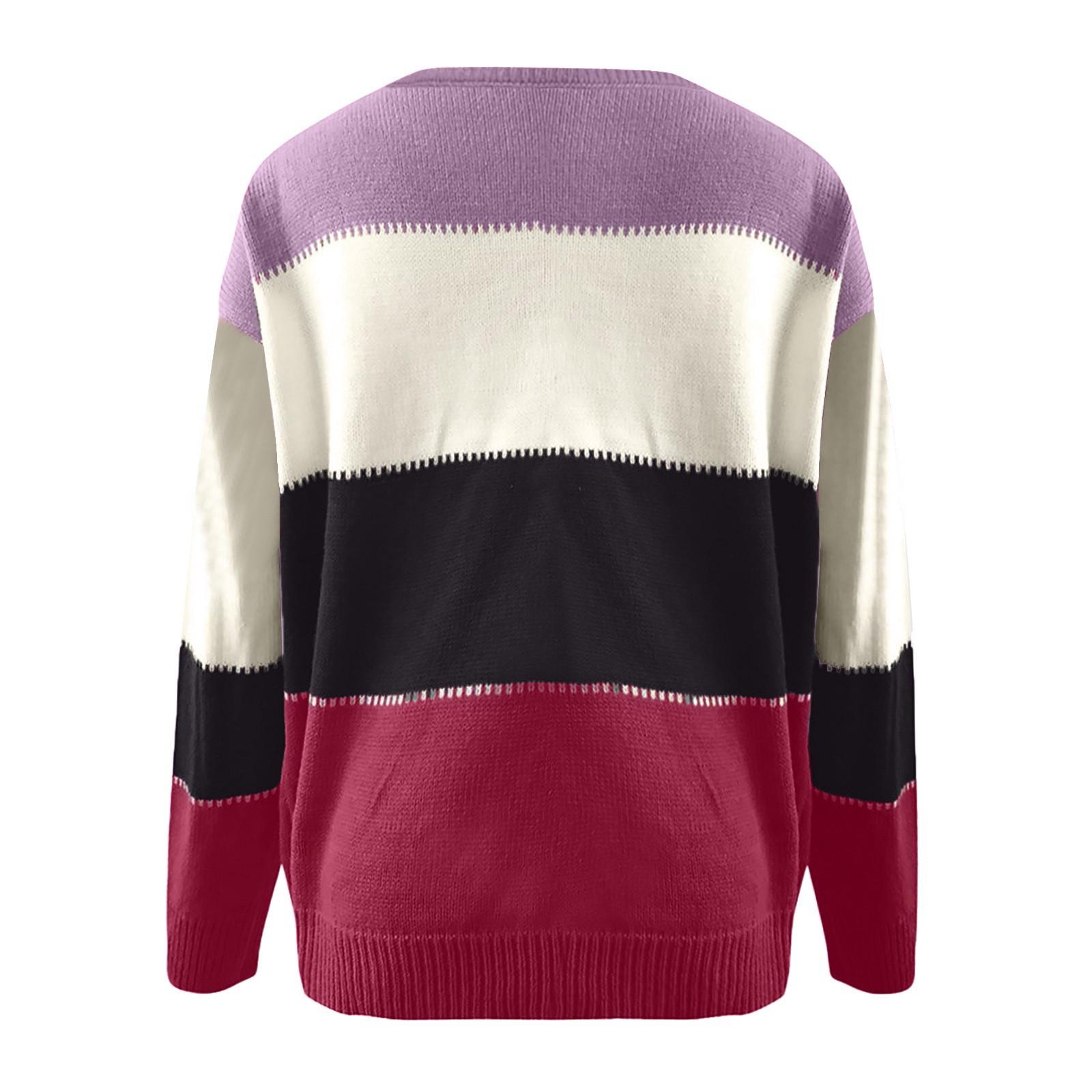 Женский осенне-зимний новый удобный свободный свитер с круглым вырезом в тон XXL серый — фото 10