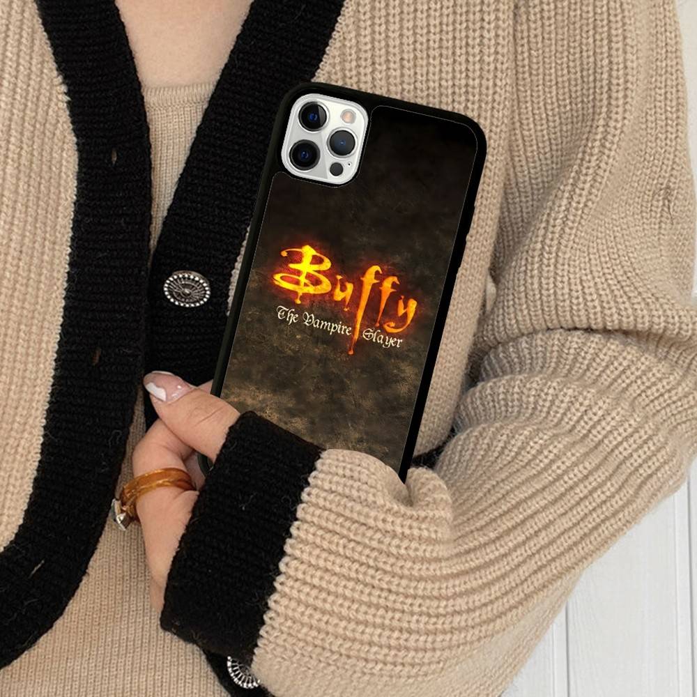 

B-Buffy The Vampire Slayer Phone Case For IPhone 17 16 15 14 13 12 11 Pro Max Plus MiNi 17Air PC+TPU Armor Cover iPhone 15 pro