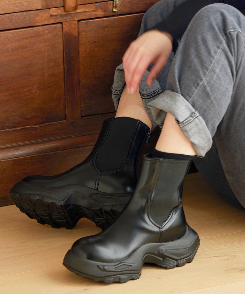 Cesti Iron Block Worker Boots (Black)