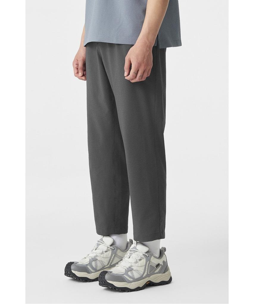 Koolongseupocheu Men'S Seersucker Tapered Fit Pants (Set-Up) Tlpnm26581Dgy