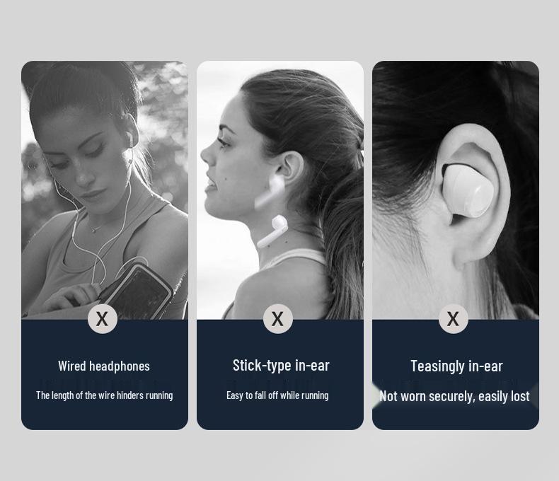 JS270 Cross-Border Bluetooth Earbuds: Dual Ear Hanging, Business & Sports, Long Standby, Universal Fit
