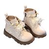Kids Fashion Pearl Ankle Boots Spring Soft‑sole Princess Short Boots for Girls