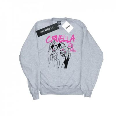 סווטשירט צווארון נשים/נשים Cruella De Vil