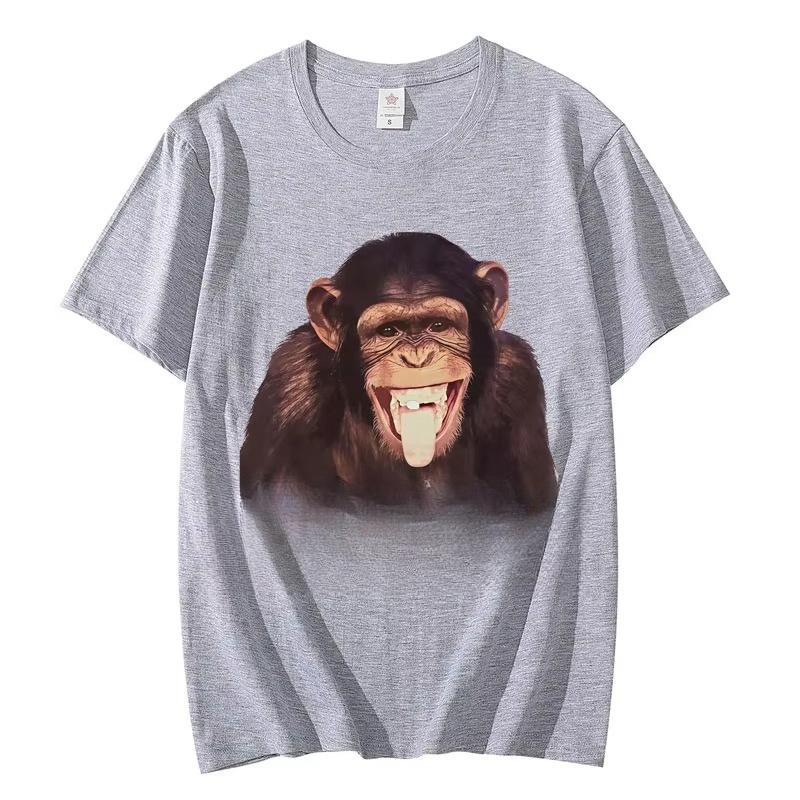Autism Monkey Funny Meme Graphic T Shirts Men Women Clothing High Quality Fashion T-shirt Summer Casual Short Sleeve T-shirts