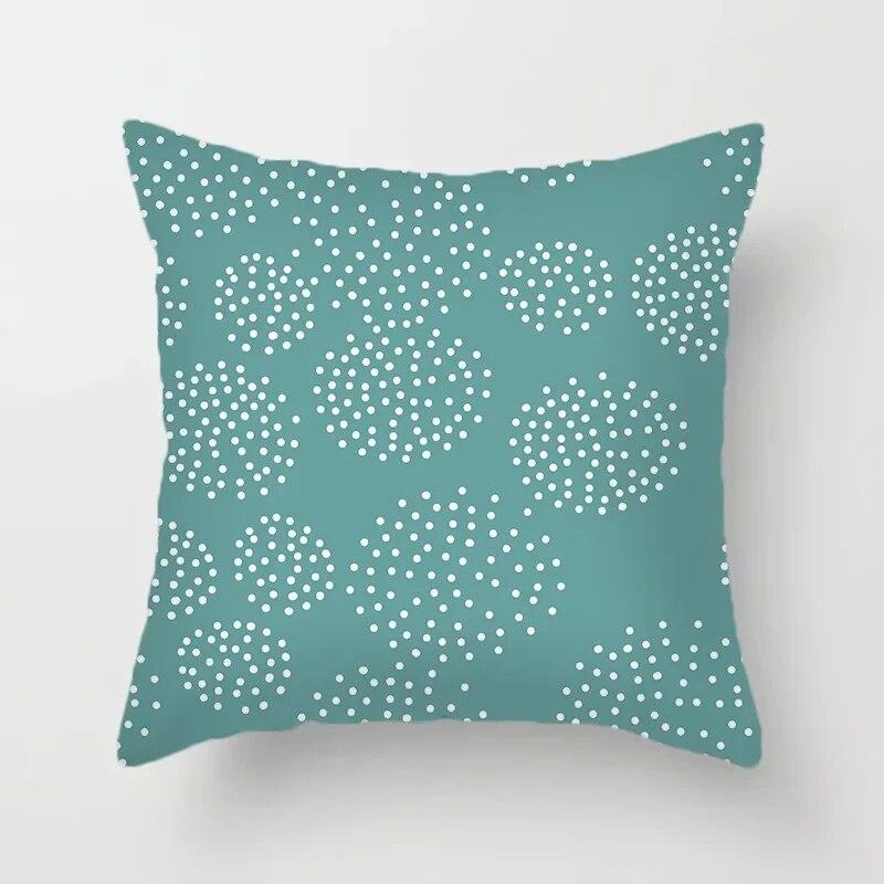 45x45cm Pastoralen Stil Cartoon Tier Schildkröte Pflanzen Druck Kissenbezug Bequemes Sofa Hotel Auto Sitzkissen Abdeckung wohnkultur