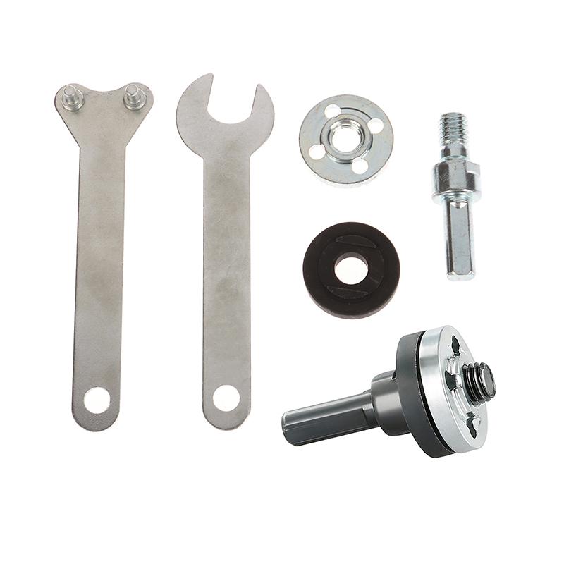 5Pcs/Set 10Mm Diy Electric Drill Variable Angle Grinder Adapter Converter Kit Angle Grinder Electric Drill Connecting Rod Tool