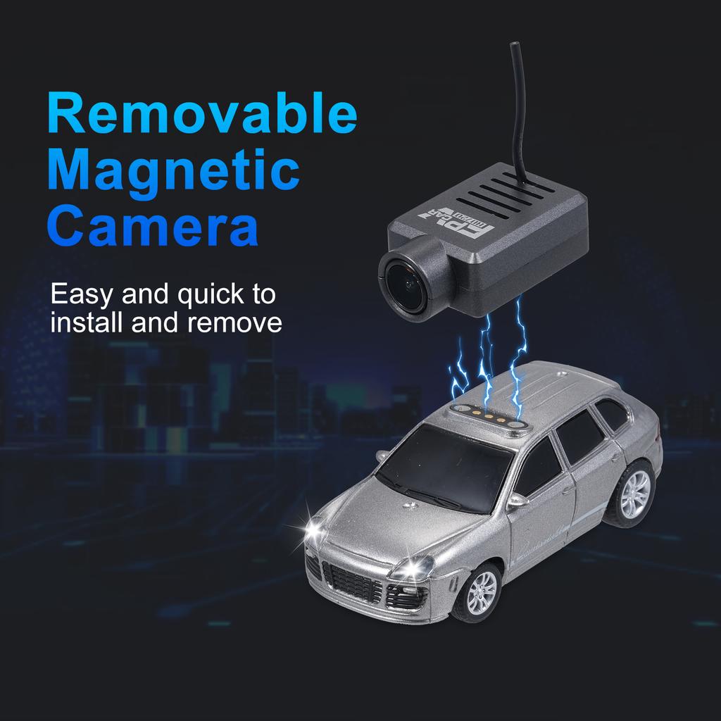 Ferngesteuertes Auto mit 720P HD WiFi Kamera, Gyro, Umgebungsbeleuchtung und VR-Modus, Mini APP gesteuertes Spielzeug für Jungen Mädchen