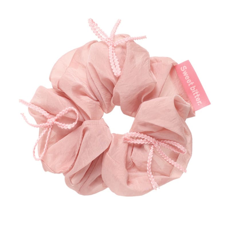 

Sweetbitter Ribbon & Chiffon Scrunch_Pink FREE