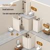 Retractable Shower and Clothes Drying Rod with Suction Cup Attachment