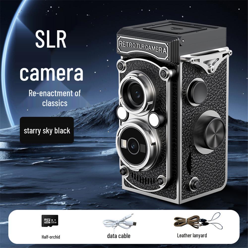 Retro Camera LK019: HD Digital Student Gift, Portable Pendant CCD for Travel