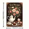 Retro Metal Wall Art Home Decor Tin Sign Living Room 20x30cm