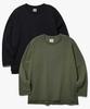 FP142 [2Pack] Double Cotton Plain Long Sleeve Tee 2Pack Jhlt1273