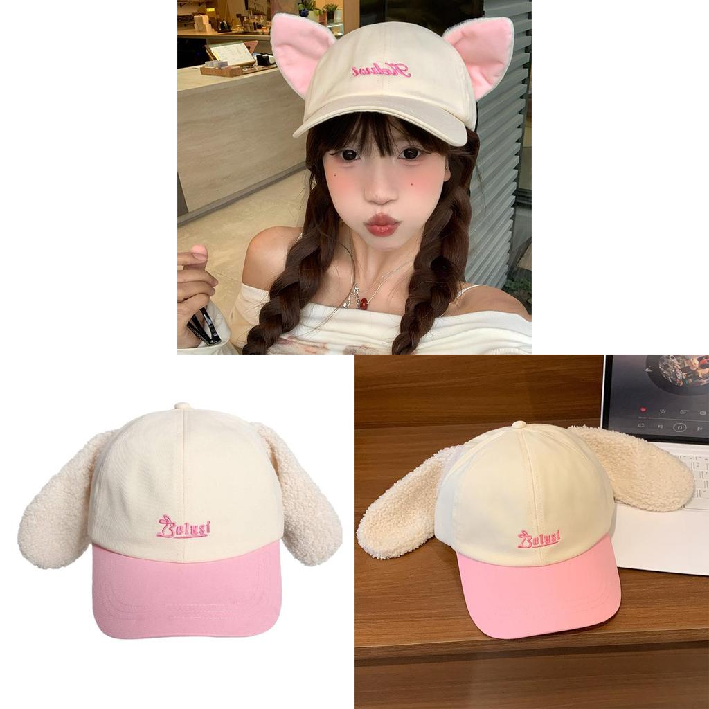 Anime Cat Baseball Cap For Women With Sun Protection And Breathability