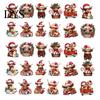 Horse-themed Christmas Decor Horse Ornaments 2D Acrylic Vintage Tree Hanging Keepsake Ornament Decoration Western Theme Animal for Xmas Home Realistic