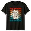 Old School Cassette Tape Retro Vintage Musikliebhaber T Shirt Vintage Slightly Casual Unisex Breathable Versatile Soft