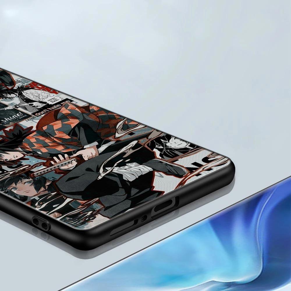 Husa Anime Demon Slayer pentru Xiaomi Mi 9 9se 8 10 10T A2 Lite 10S 9T CC9 Note 10 Pro 9Lite 5G Husa Kimetsu No Yaiba Manga Fundas