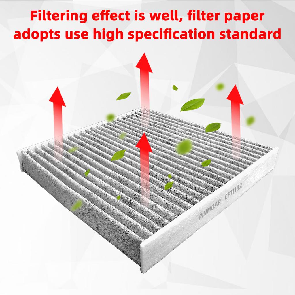 PINMOAP Automotive Air Conditioning Filter 27277-5na1a Suitable For QX50 QX60 ALTIMA NISSAN KICKS ROGUE Automotive Cabin Filter