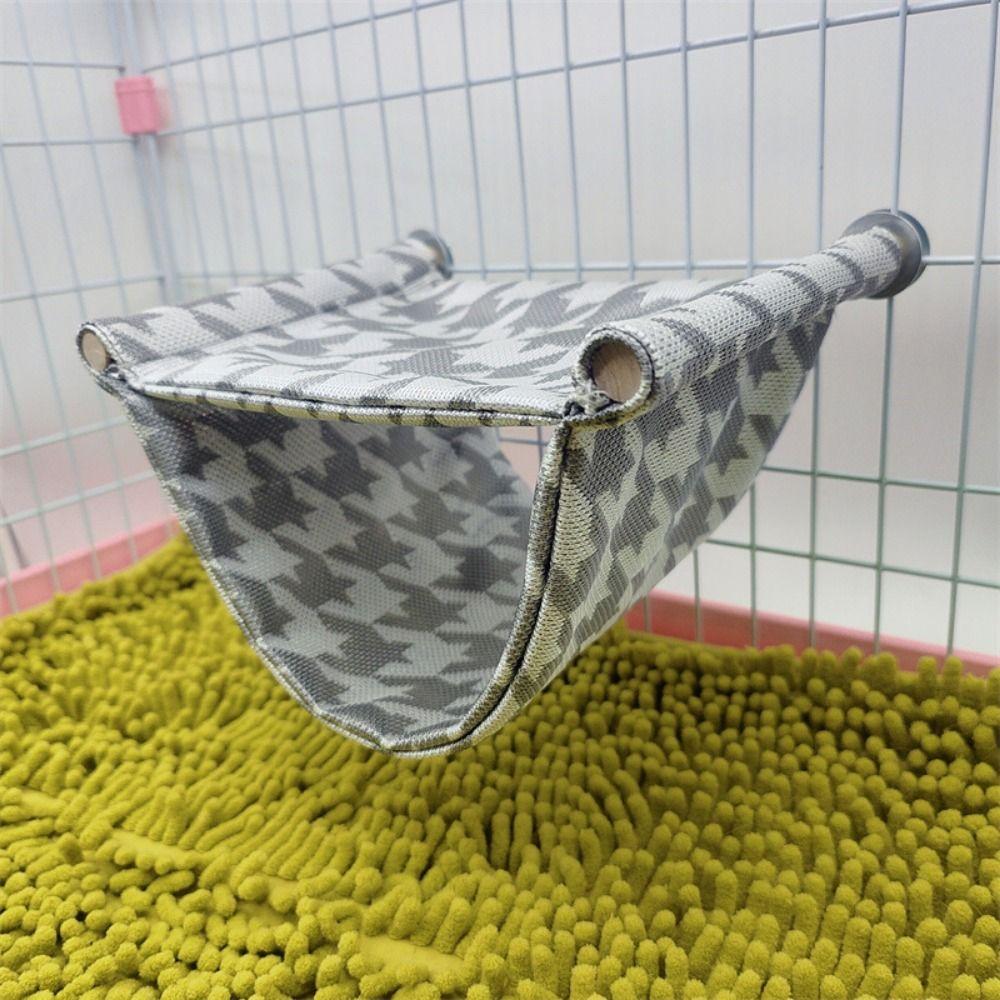Breathable Double Layer Hamster Hammock Cooling Hamster Swing Toys  Squirrel