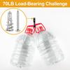 110-Piece Zinc Alloy Spiral Expansion Tube for Gypsum Board