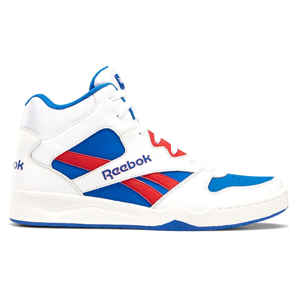 Reebok Royal BB4500 2 Round Toe Lace-Up High-Top Basketball Shoes Unisex Sneakers White FX3438