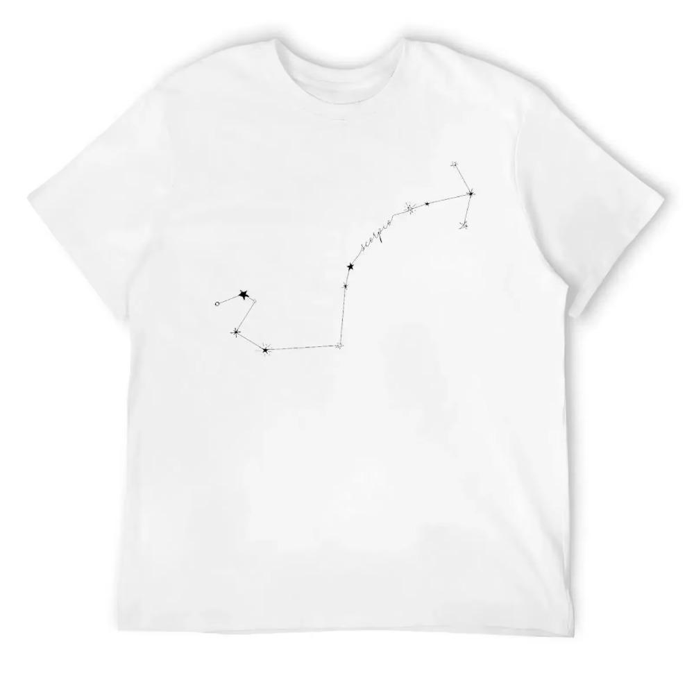 Scorpio Twelve Contellation (7) Fresh T-shirt Sports Top Tee Premium Humor Graphic Travel Eur Size