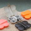 Butterfly Style Travel Case for Drones Shockproof Protective Storage Organizers with Propellers and Tool Pockets
