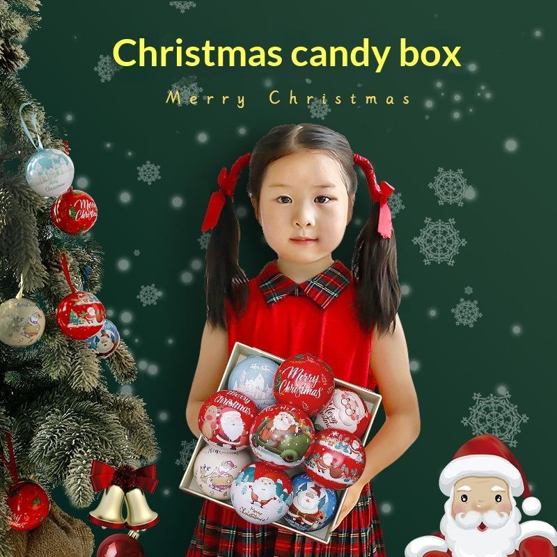 Christmas Present Balls Ornaments Hanging Pendants Christmas Tree Festive Holiday Decorations
