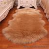 European-Style Faux Wool Plush Rug: Living Room, Sofa, Bay Window, Bedside, Coffee Table, Long-Pile Decor