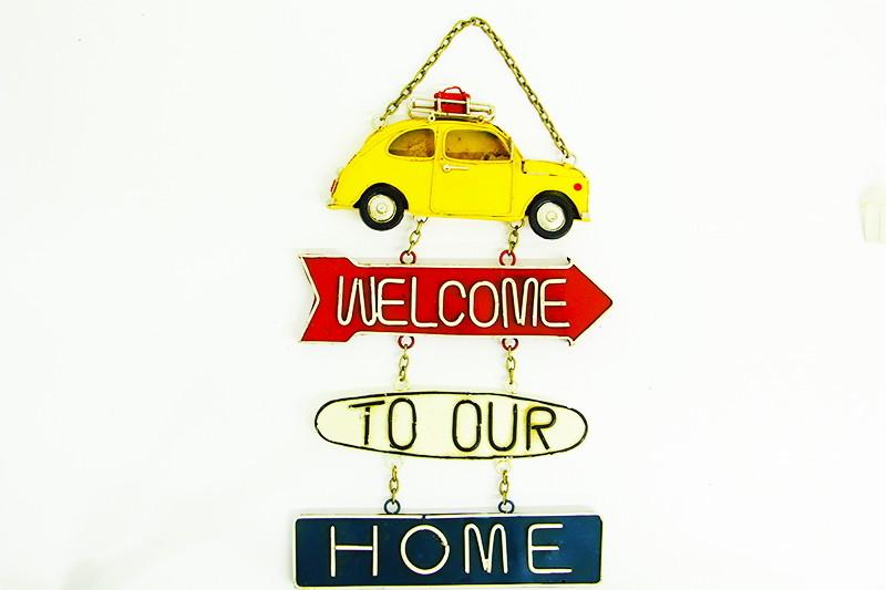 

Decorative Metal Door Lettering Car