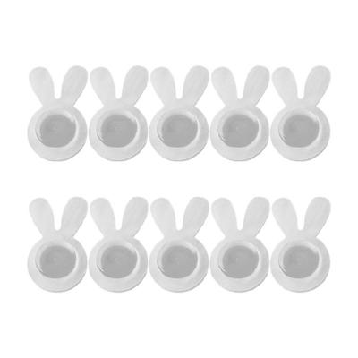 Allergy Proof Silicone Earring Backs With Acrylic Support Heavy Earring Stabilizer For Droopy Ears Clear Design