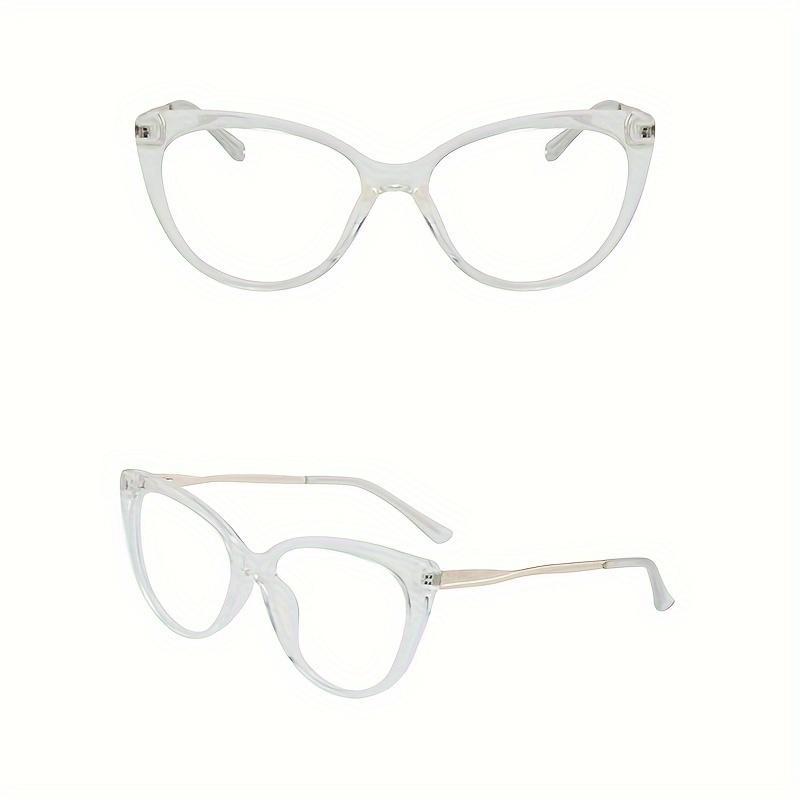 1PCS New INS Style Anti Blue Light Glasses TR90 Cat Eye Frame Women Fashion Trendy Eyewear