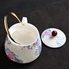 Chinese Teaware 3 Pieces Set, Making Tea Teapot and Cups, Ceramic Drinkware Teacups, Household Small Ceramic Cute Pot, Porcelain