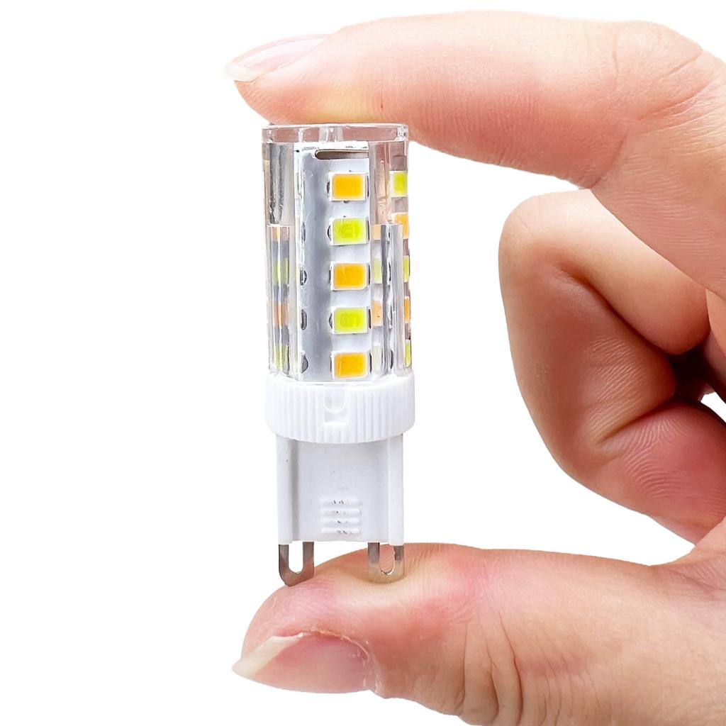 Led Corn Light Bulb 5w-15w Ceramic Lights 360° G9 Tricolor 3 Color Changing 220v Lighting For Home Without Flickering Decorative