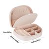 Travel Friendly Large Jewelry Case Luxury Travel Friendly Jewelry Case with Soft Interior for Business and Leisure