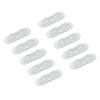 10pcs Adhesive Cable Clips Firm Secure Wall Wire Holders Cord Organizer for Home Office Workbench S