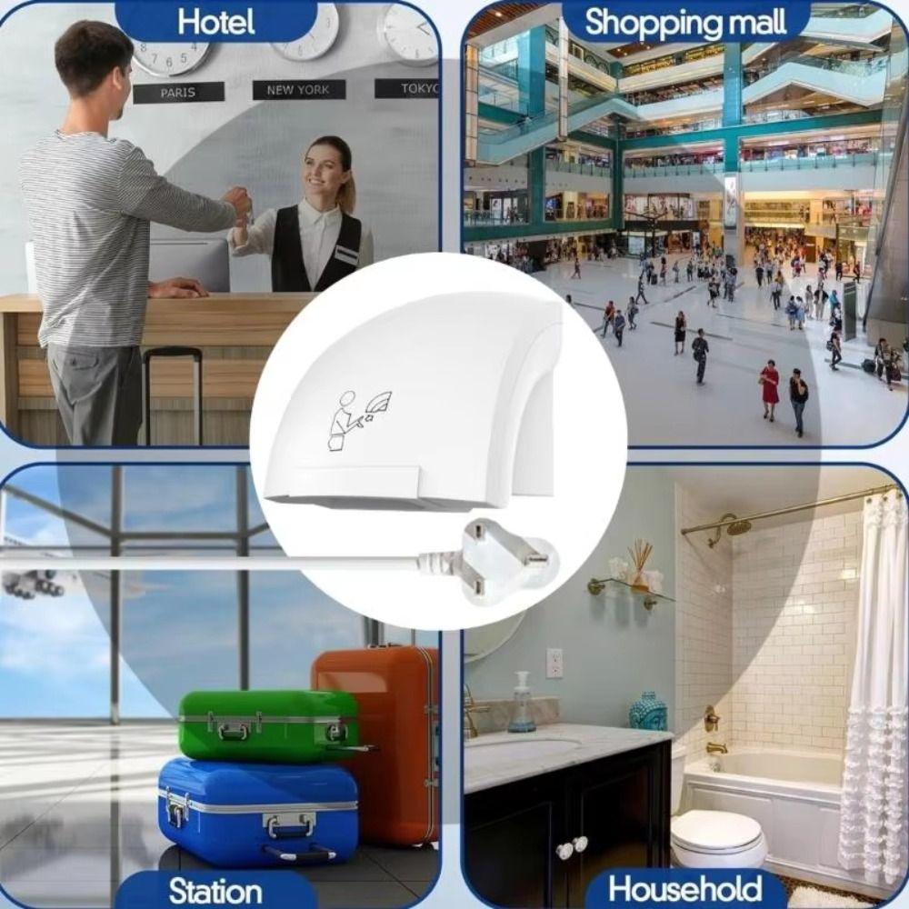 1200W 1800W 2000W Multi Power Touchless Sensor Hand Dryer for US/EU/UK Hotel Washroom