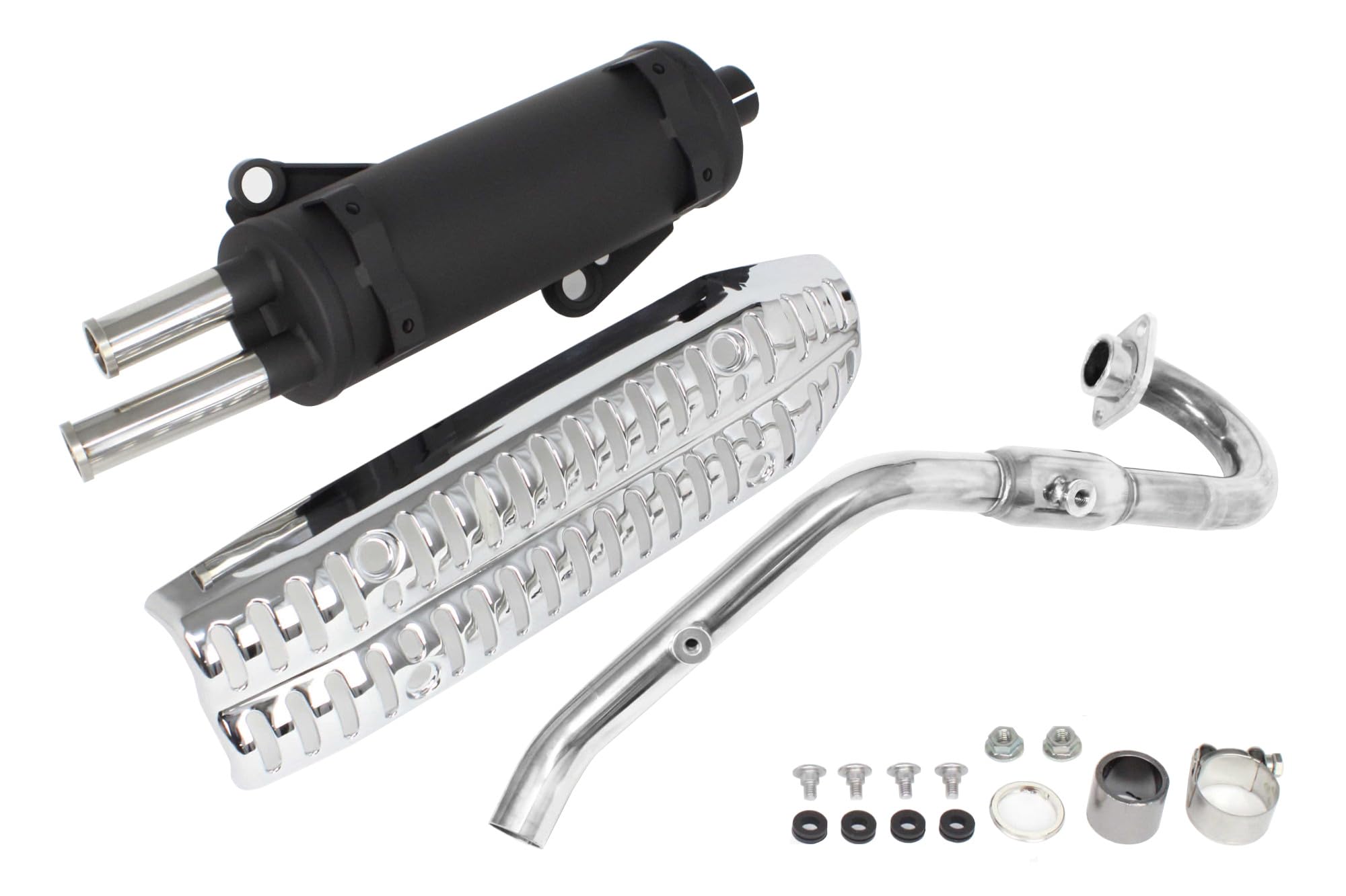 

Спеціальні деталі Глушник Takegawa Scrambler Урядова сертифікація Monkey 125 04-02-0014