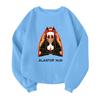 Children's Fashionable Lightweight Long-sleeved Round Neck Pullover With Pockets Printed Pullover